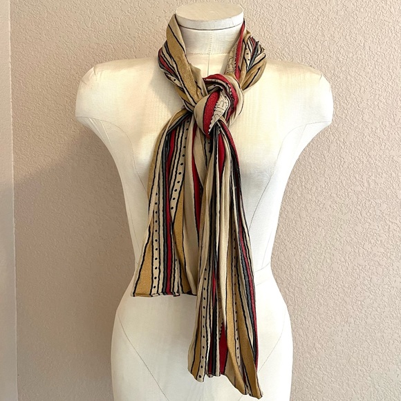 🛑Brown/red scarf - Picture 1 of 3